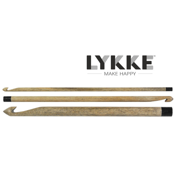 LYKKECRAFTS Lykke Driftwood 6 CROCHET HOOK 8 mm L - HeartStrings Yarn  Studio